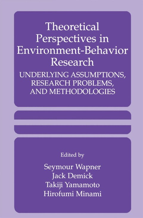 Cover image for book Theoretical Perspectives in Environment-Behavior Research