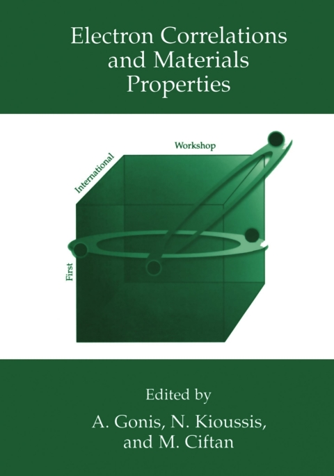 Cover image for book Electron Correlations and Materials Properties