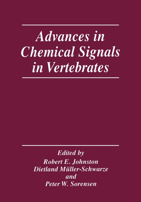 Cover image for book Advances in Chemical Signals in Vertebrates