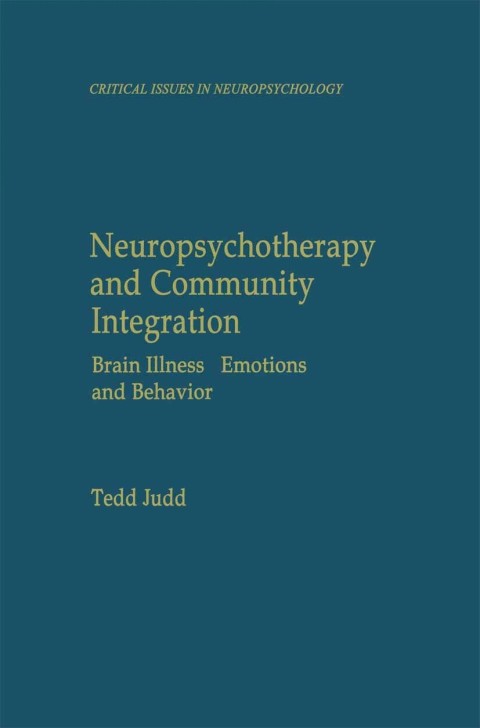 Cover image for book Neuropsychotherapy and Community Integration