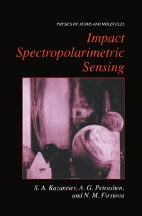 صورة الغلاف: Impact Spectropolarimetric Sensing 9780306458927
