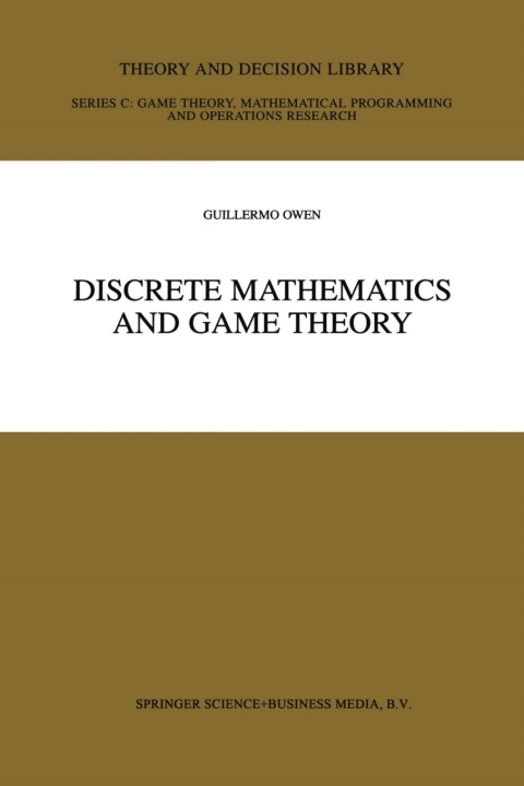 Cover image for book Discrete Mathematics and Game Theory