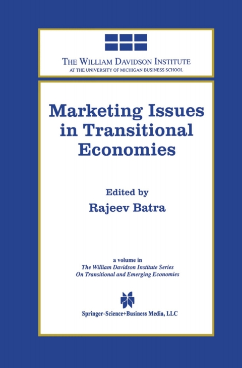 Cover image for book Marketing Issues in Transitional Economies