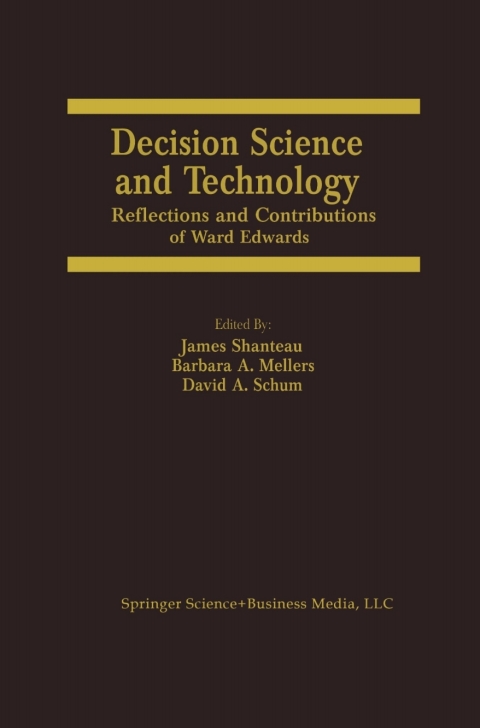 Cover image for book Decision Science and Technology