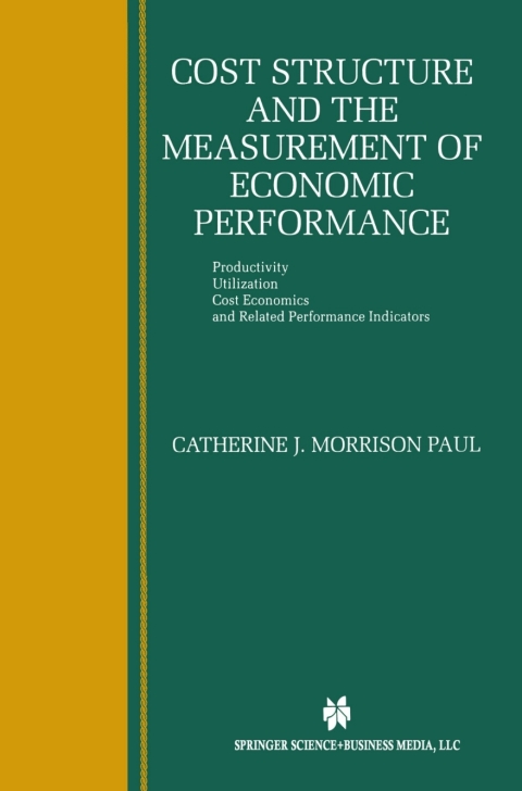 Cover image for book Cost Structure and the Measurement of Economic Performance