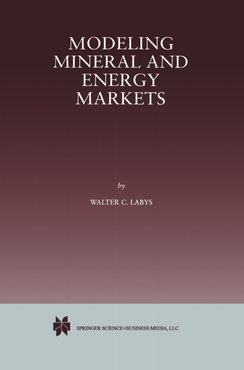 Cover image for book Modeling Mineral and Energy Markets