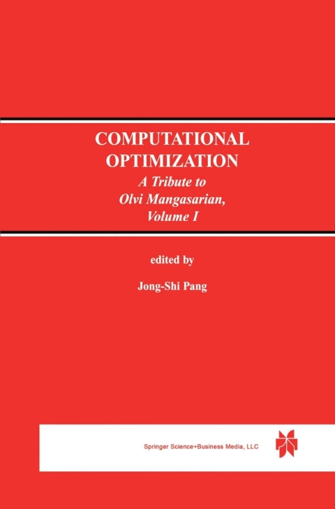 Cover image for book Computational Optimization