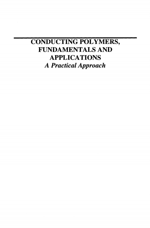 Cover image for book Conducting Polymers, Fundamentals and Applications