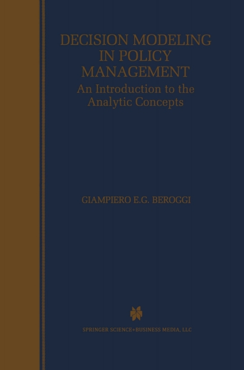 Cover image for book Decision Modeling in Policy Management