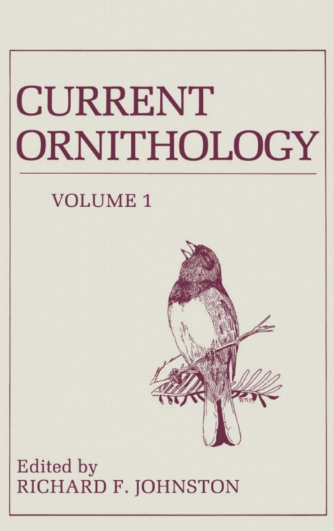 Cover image for book Current Ornithology