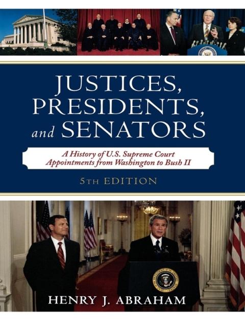 Cover image for book Justices, Presidents, and Senators