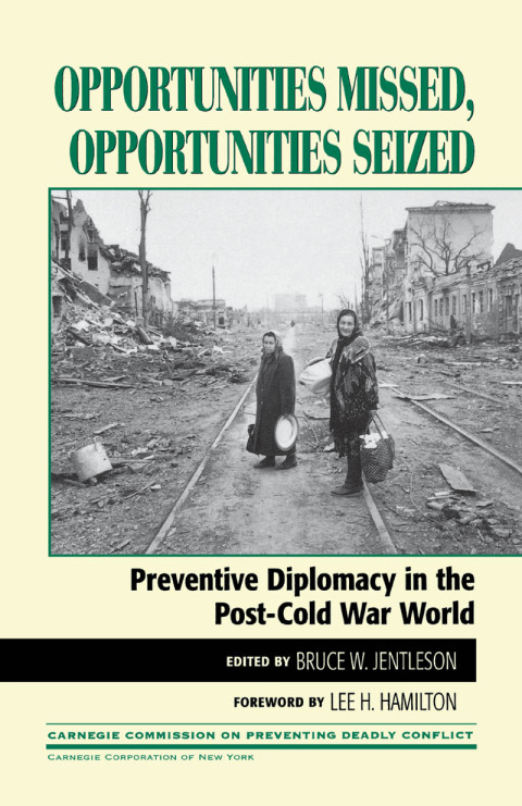 Cover image for book Opportunities Missed, Opportunities Seized