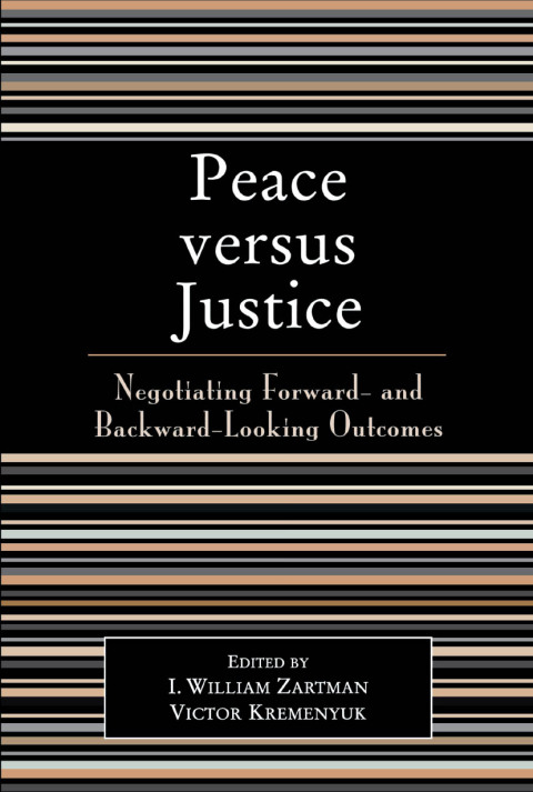 Cover image for book Peace versus Justice