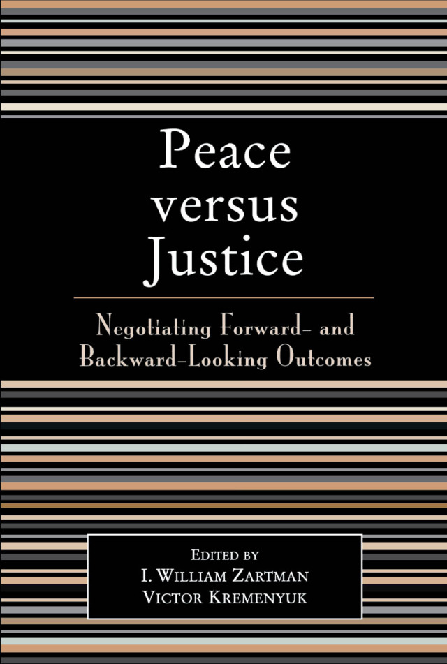 Peace versus Justice