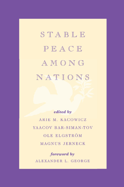 Cover image for book Stable Peace Among Nations