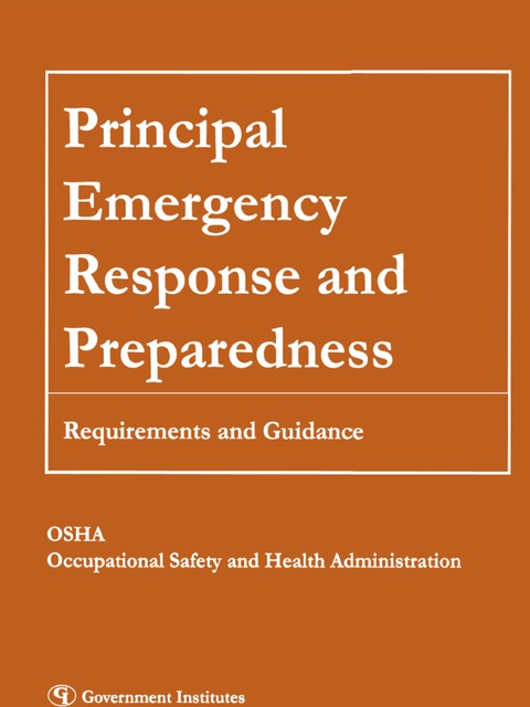 Cover image for book Principal Emergency Response and Preparedness