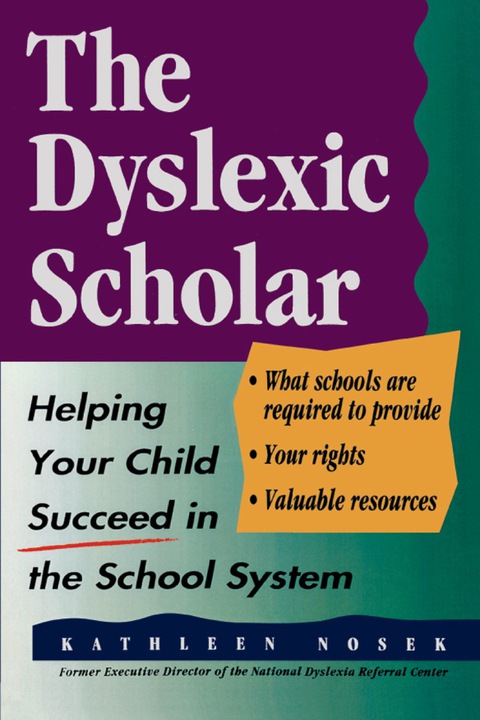 Cover image for book The Dyslexic Scholar