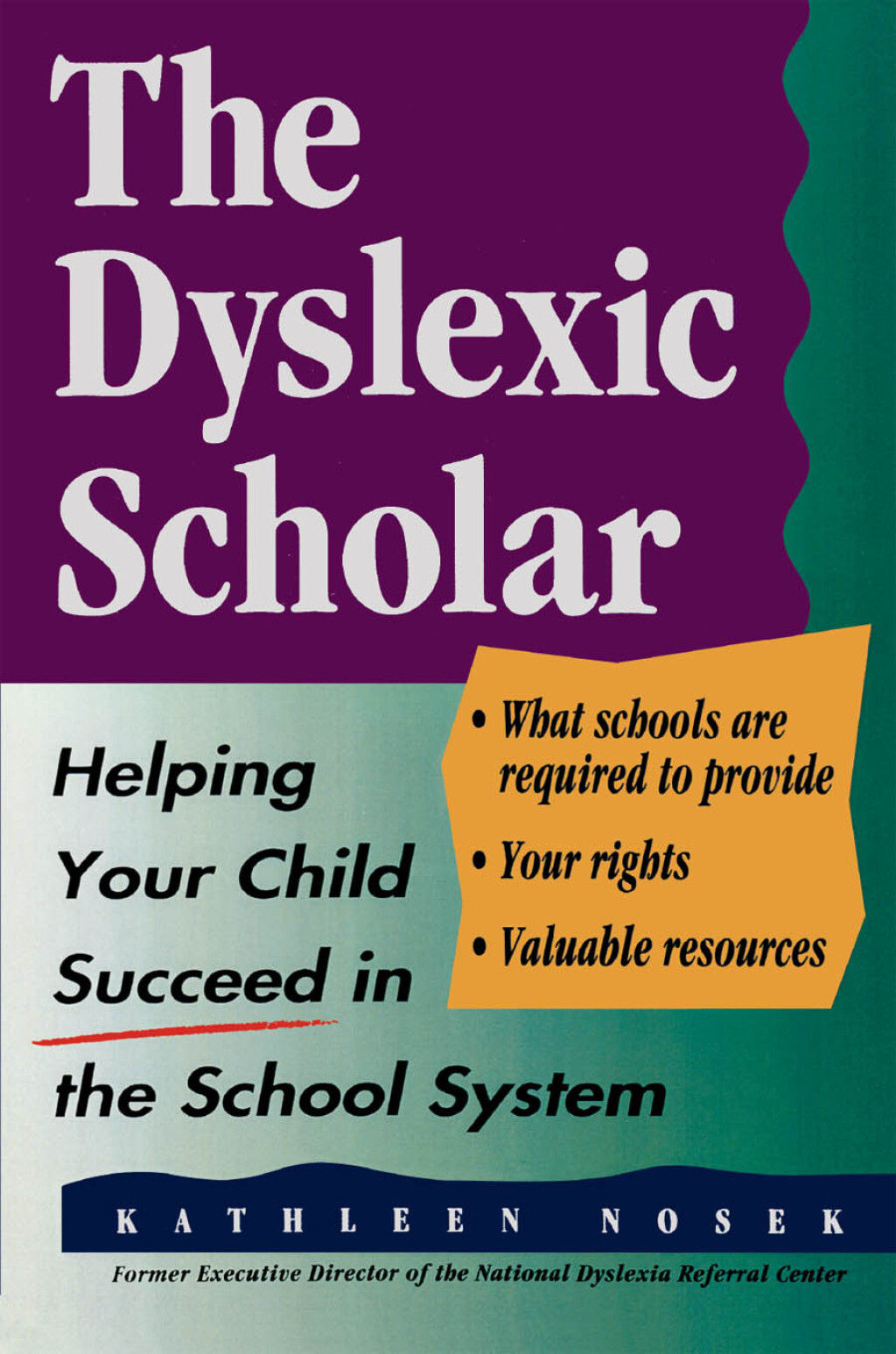 Reflowable The Dyslexic Scholar; $14.42