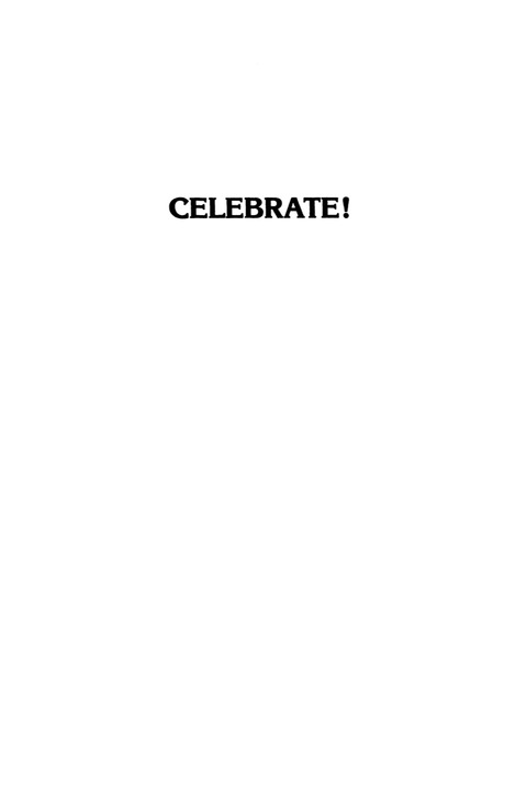Cover image for book Celebrate!