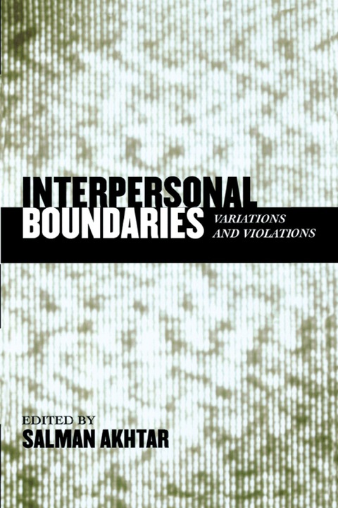Cover image for book Interpersonal Boundaries