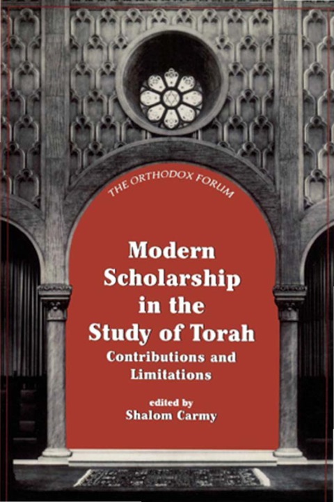 Cover image for book Modern Scholarship in the Study of Torah