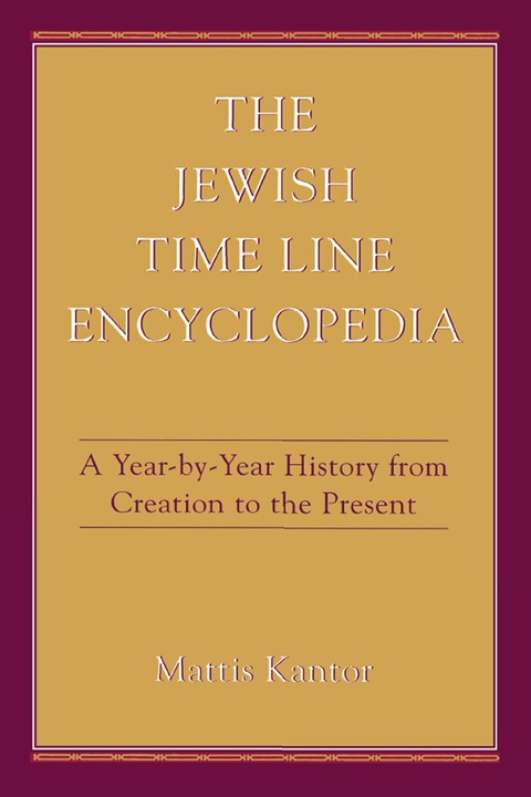 Cover image for book The Jewish Time Line Encyclopedia