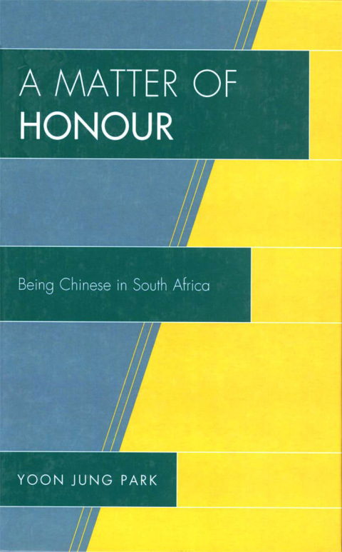 Cover image for book A Matter of Honour