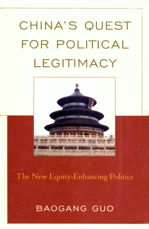 Cover image for book China's Quest for Political Legitimacy