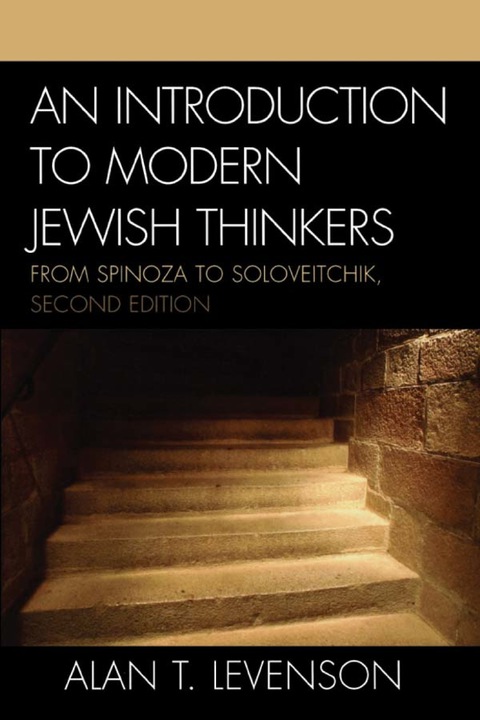 Cover image for book An Introduction to Modern Jewish Thinkers