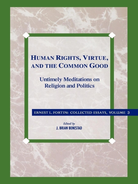 Cover image for book Human Rights, Virtue and the Common Good