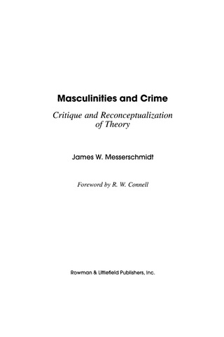 Masculinities and Crime