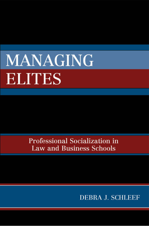 Cover image for book Managing Elites