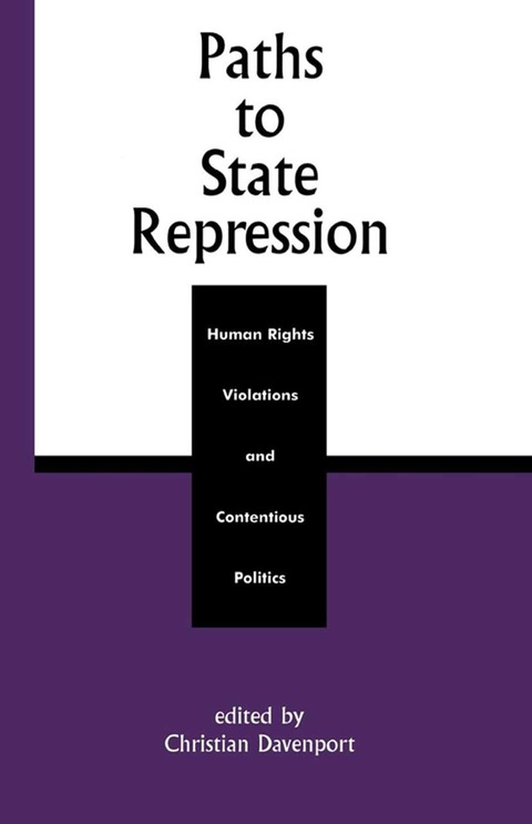 Cover image for book Paths to State Repression