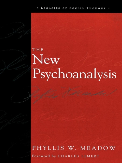 Cover image for book The New Psychoanalysis