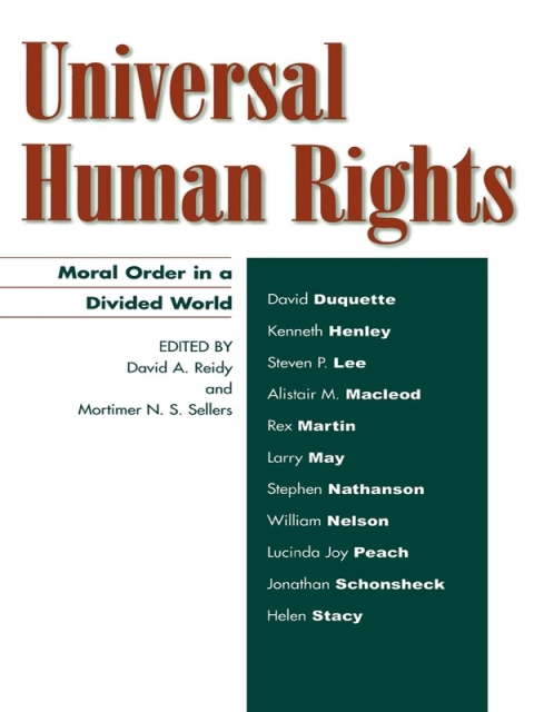 Cover image for book Universal Human Rights