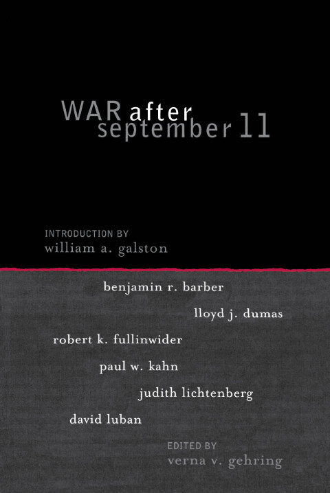 Cover image for book War after September 11
