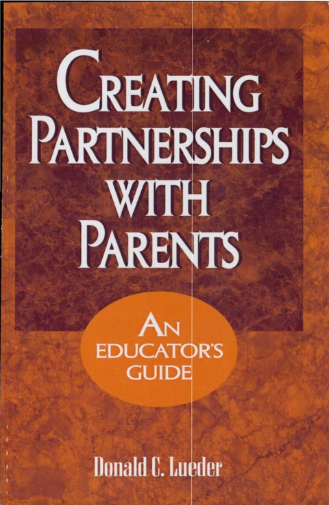 Cover image for book Creating Partnerships with Parents
