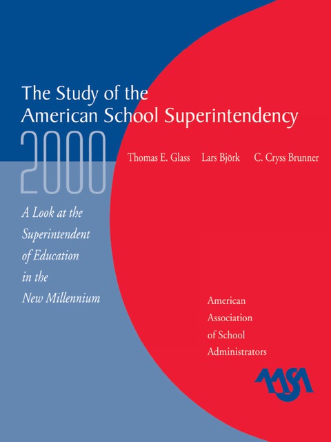Cover image for book The Study of the American Superintendency, 2000