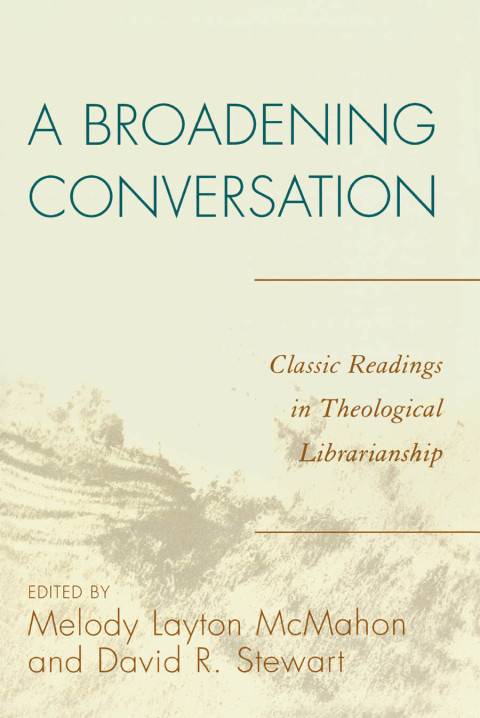 Cover image for book A Broadening Conversation