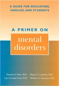 صورة الغلاف: A Primer on Mental Disorders 9780810839205