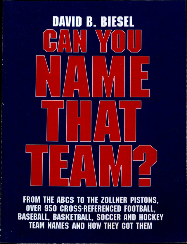 Can You Name that Team?