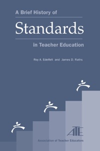 Titelbild: A Brief History of Standards in Teacher Education 9781578862368
