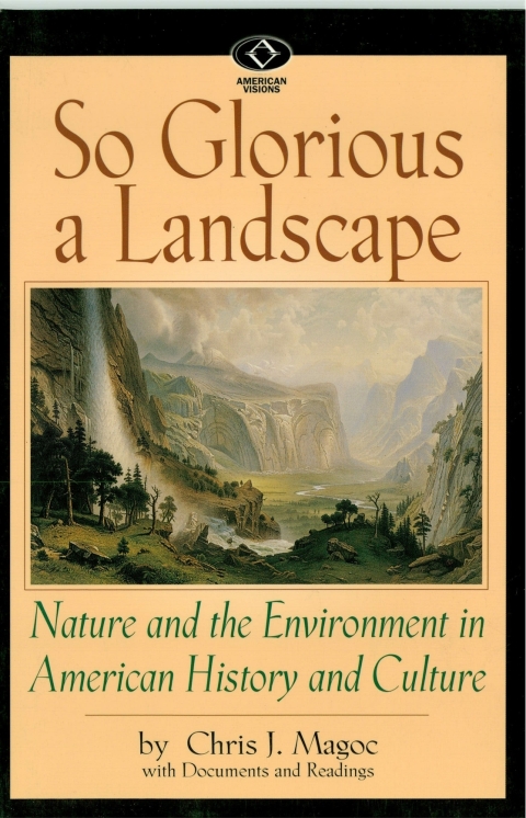 Cover image for book So Glorious a Landscape