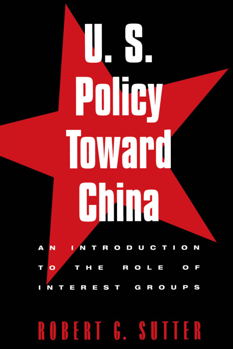 Cover image for book U.S. Policy Toward China