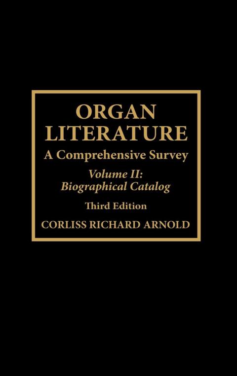 Cover image for book Organ Literature