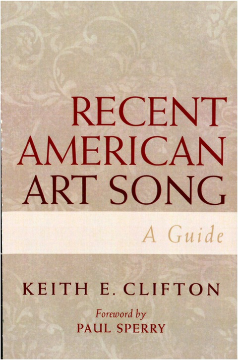 Cover image for book Recent American Art Song