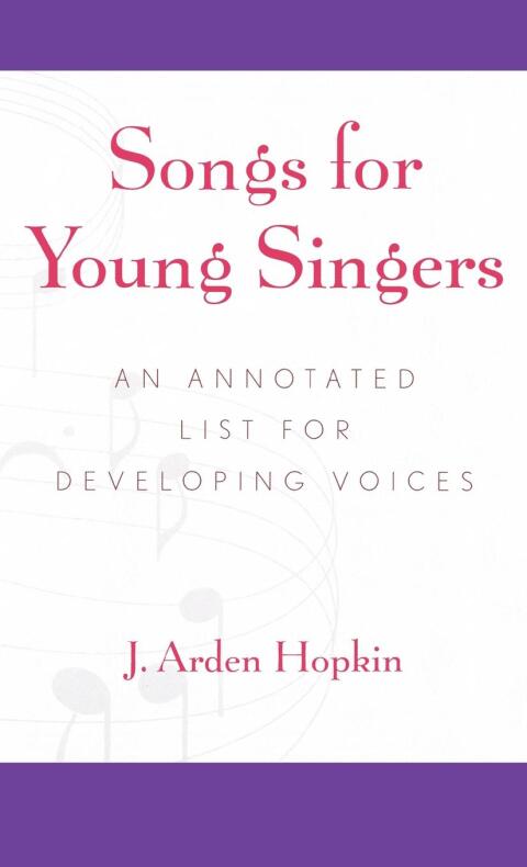 Cover image for book Songs for Young Singers