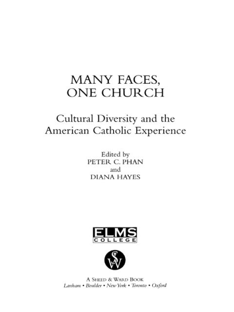 Cover image for book Many Faces, One Church