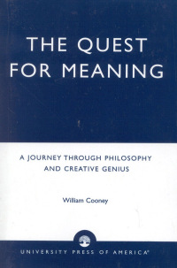 Cover image: The Quest for Meaning 9780761815266