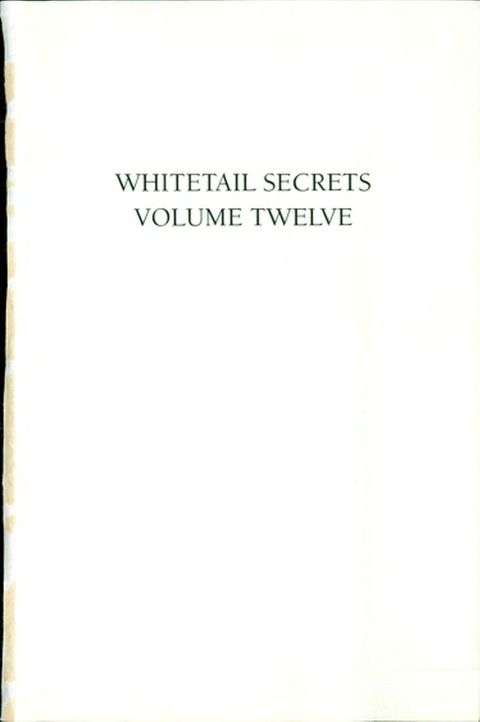 Cover image for book Advanced Scouting for Whitetails